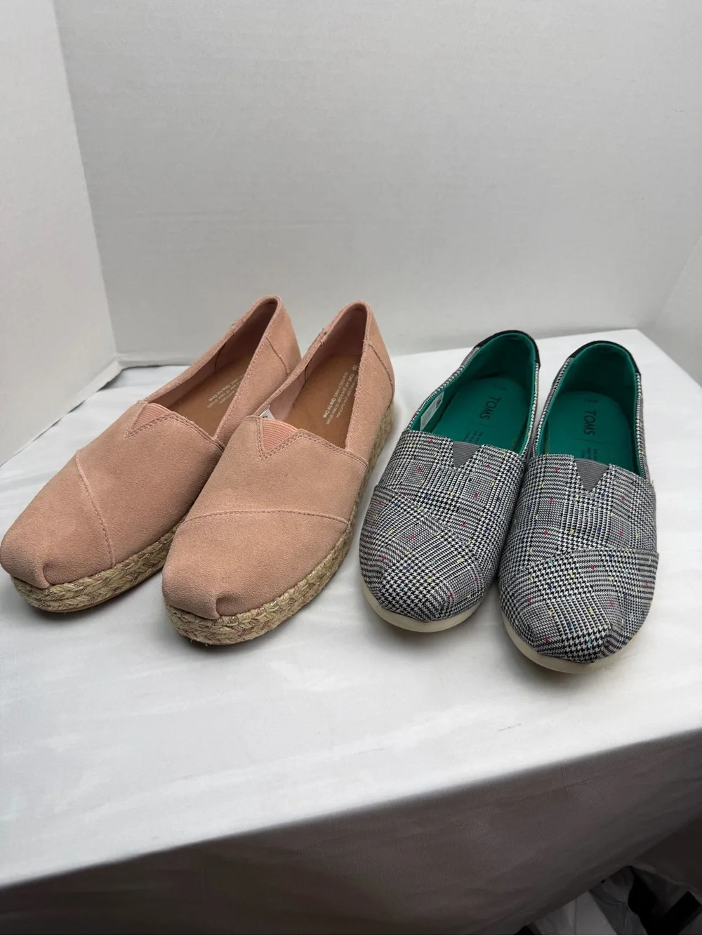 2 pairs of TOMS Shoes Women’s Size 8.5